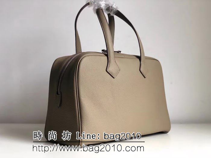 愛馬仕Hermes 原版頭層牛皮 維多利亞旅行袋 0AM1009